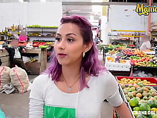 MAMACITAZ - Veronica Leal - Phat ass white girl Teenager Has The brush Tyrannical Throng Lubricated And The brush Tight Cunt Ravaged